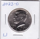 2023-D Kennedy Half Dollar