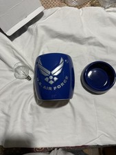 Scentsy Blue USAF U.S. AIR FORCE Wax Warmer Full Size NEW BUT OPENED