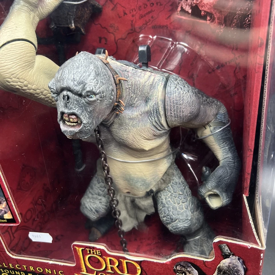 ToyBiz Lord of the Rings Fellowship of Ring Electronic Cave Troll NEW AND SEALED - Image 2 of 4