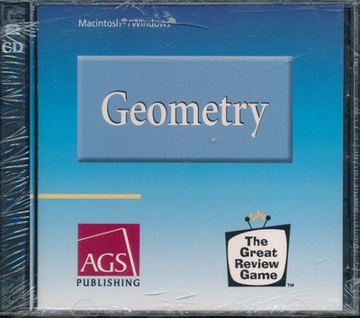 AGS Secondary Geometry The Great Review Game (CD-ROM) 0-7854-3967-6 NEW