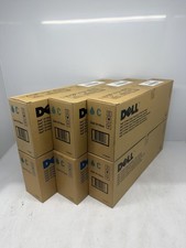 Lot of 6 Dell 5110cn High Capacity Cyan Cartridges