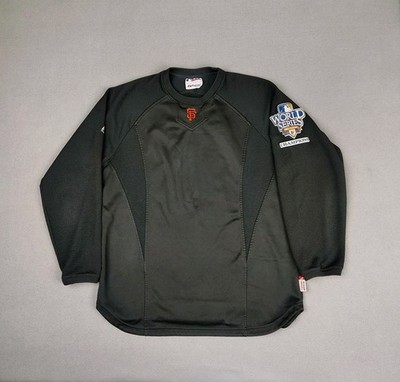 Majestic San Francisco Giants Therma Base Sweater Large 2010 World Series Champs