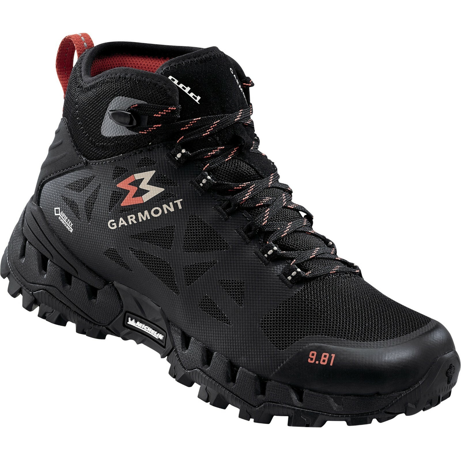 GARMONT scarpe da montagna nere 9.81 N Air G 2.0 MID GTX WMS taglia 37,5