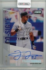 2019 Topps Stadium Club Frank Thomas Eloy Jimenez Co-Signers Auto /10