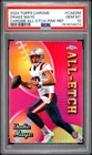 2024 TOPPS CHROME CHROME ALL-ETCH PINK REFRACTOR #CAEDM DRAKE MAYE ROOKIE PSA 10
