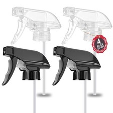 4 Pack Trigger Sprayers Replacement Spray Nozzles Fits 8oz and 16oz Bottles