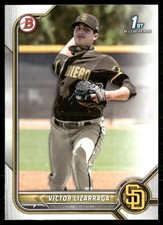 Victor Lizarraga 2022 Bowman Prospects San Diego Padres #BP-127