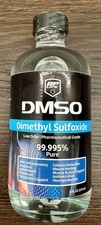 DMSO Liquid 99.995 Pharmaceutical Grade Dimethyl Sulfoxide LOW ODOR 8 FL OZ