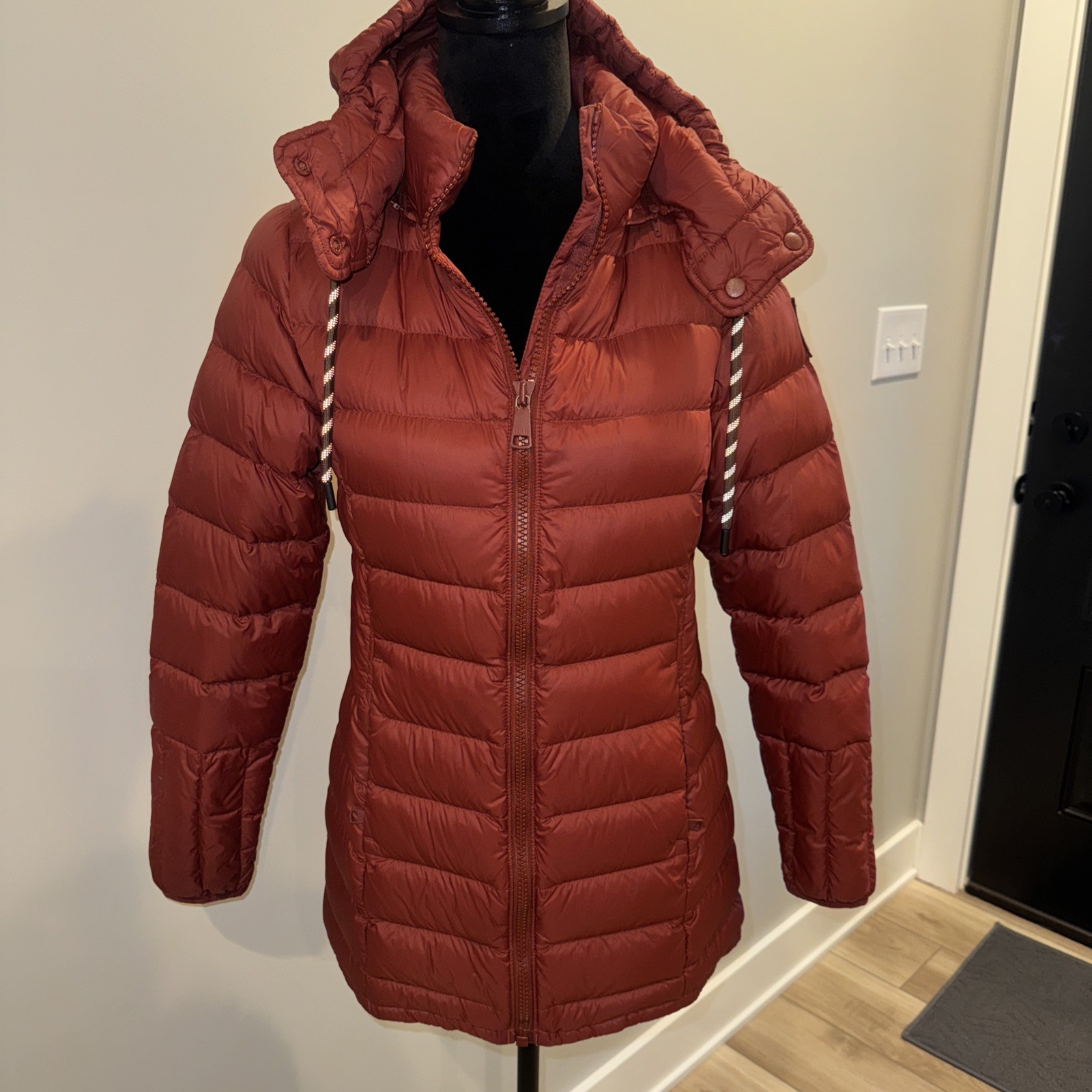 Lole Down Puffer Lightweight Packable Hooded Jack… - image 2