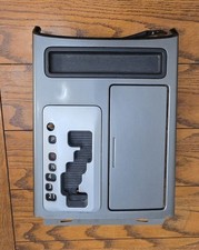 2008-2015 Nissan Titan Shifter Trim Bezel Cup Holder Oem Silver Gray 2008-2015 Nissan Titan Shifter Trim Bezel Cup Holder Oem Silver Gray