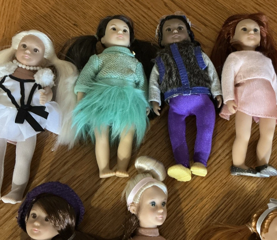 "Мини-кукла 6"" лот из 7 кукол нашего поколения LORI DOLLS" - Изображение 3 из 4
