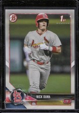 Nick Dunn 2018 Bowman Draft #BD-149 St. Louis Cardinals