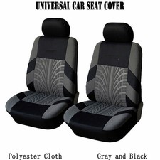 For Nissan Car Seat Covers 2-seats Polyester Cloth Front Protector Waterproof Us For Nissan Car Seat Covers 2-seats Polyester Cloth Front Protector Waterproof Us
