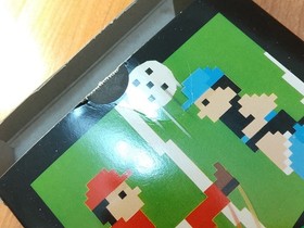 Nr MINTY BOX CIB Soccer MATTE STICKER complete in nes lot VERY RARE 1st Print