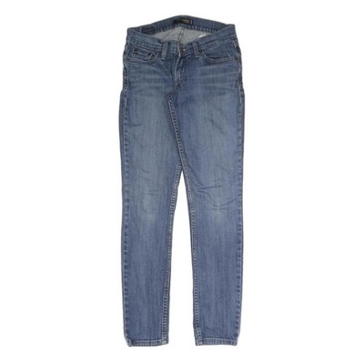 LEVI'S Damen Slim Skinny Jeans Denim Rinse Blau W27 L30 Baumwollmix
