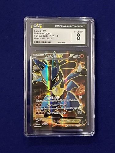 Lucario-EX graded CGC 8 for sale on eBay