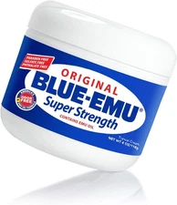 Blue-Emu Super Strength Cream 4oz – Joint & Muscle Pain Relief – Odor-Free