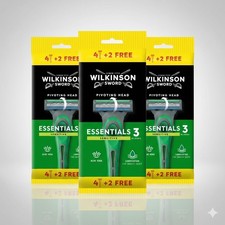 Wilkinson Sword Extra Essential 3 Sensitive Herren 4+2