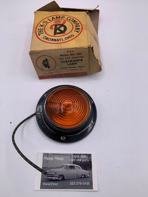 B KD light reflector glass vintage Truck Mac International Ford GM Dodge power