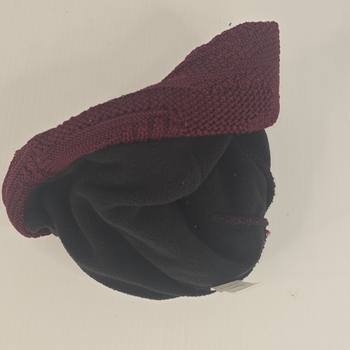 Adidas Unisex Burgundy Beanie Cap Hat OSFA Winter Ski Mountains - Picture 3 of 3