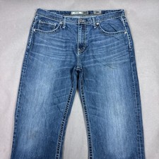 Vintage BKE Buckle Jeans Mens 38x36 Blue Tyler Bootcut Denim Pant Thrashed Faded