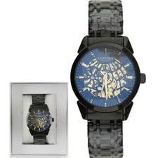 Longbo Men's Automatic Watch with Metal Bracelet - Metal Gun D3
