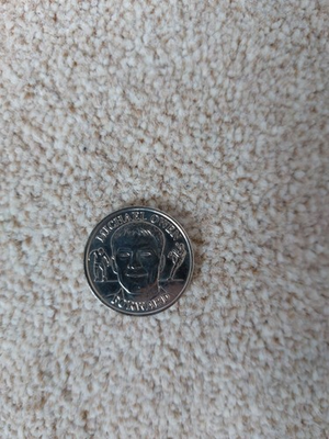 #ad England 1998 Official Squad Sainsburys Medal Collection Michael Owen GBP 1.77