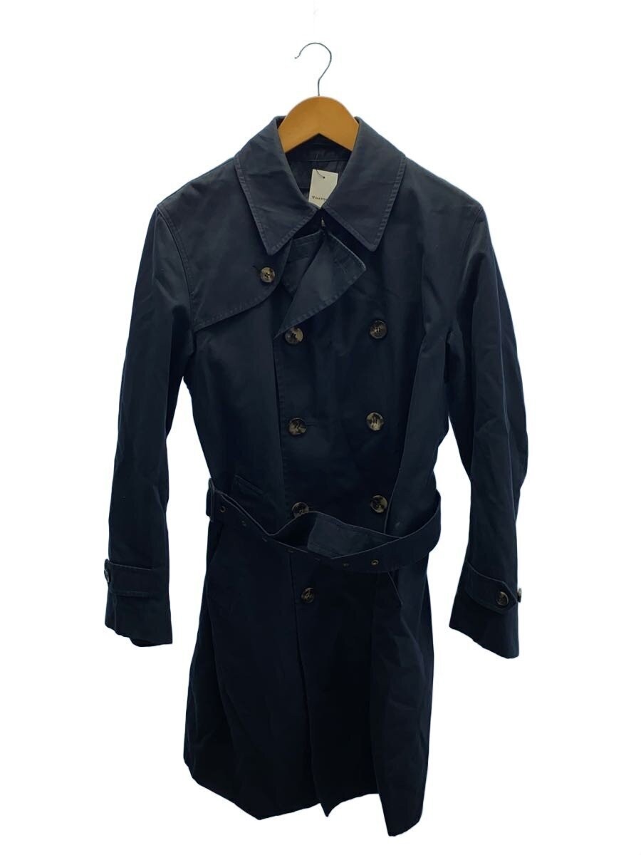 Grenfell Made In England/Trench Coat/38/Navy/Begg Liner Included 3429