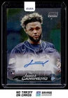 2024 Stadium Club Chrome Auto Junior Caminero RC #SCCA-JC Tampa Bay Rays
