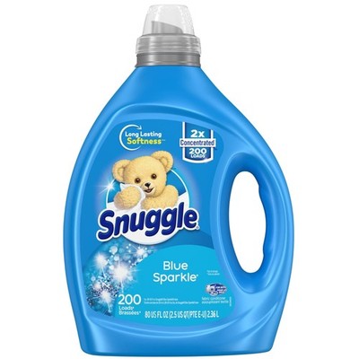 Blue Sparkle Liquid Fabric Softener - 2X Concentrated for Soft Freshness