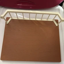 Vtg Little Tikes Dollhouse Blue Roof  REPLACEMENT Deck Porch Floor Railing  Part