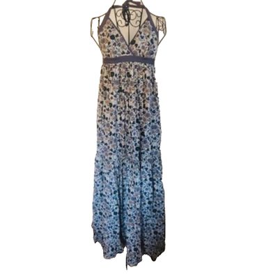 Bohemian Victoria Secret Maxi Dress - Tiered Empire Waist Ditsy Print -  Size M | eBay