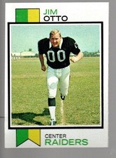 1973 Topps #461 Jim Otto Near Mint