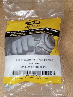 Alliance Parts FF14259 SPLICER #10 STR WIHI SP EZ CLIP New In Bag