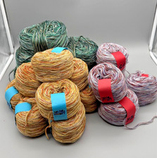 Garn zum Stricken ca 2,5 kg verschiedene Farben ungenutzt