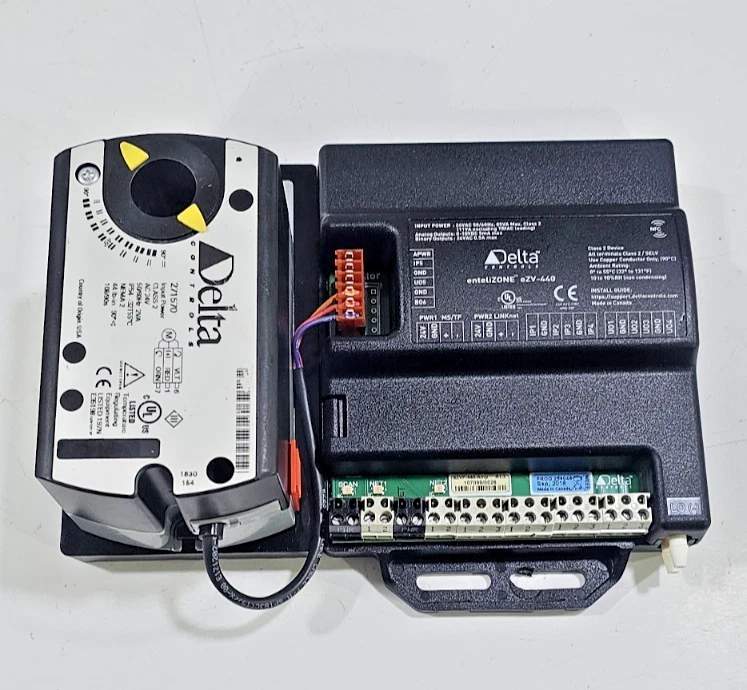 DELTA CONTROLS ENTELIZONE EZV-440 Used Working Industrial Automation PLC / Controller