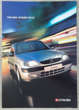 Citroen Saxo Range Brochure 1999 - First Lx Sx Exclusive Vtr Vts Citroen Saxo Range Brochure 1999 - First Lx Sx Exclusive Vtr Vts