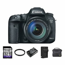 Canon EOS 7D 18.0MP Digital SLR Camera - Black (Kit w/ EF-S IS STM