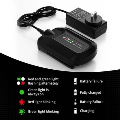 Charger FOR WORX 18V 20V WA3520 WA2575 WA3525 3575 Lithium Ion Battery