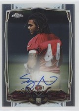 2014 Topps Chrome Rookie Auto Trey Millard #221 Auto p6d