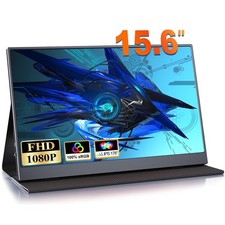 15.6" USB C Monitor Portable Screen Gaming Monitor for Laptop PS4/5 Xbox 2000:1