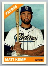2015 Topps Heritage Shortprint Matt Kemp 701