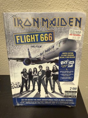 Iron Maiden: Flight 666 The Film 2009, 2-DVD Limited Edition Brand New Sealed