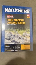 HO Scale Four Modern Loading Racks Kit - Walthers #933-4037