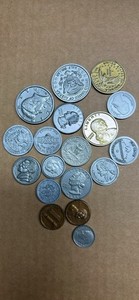 Toy Plastic Coins Educational Home School