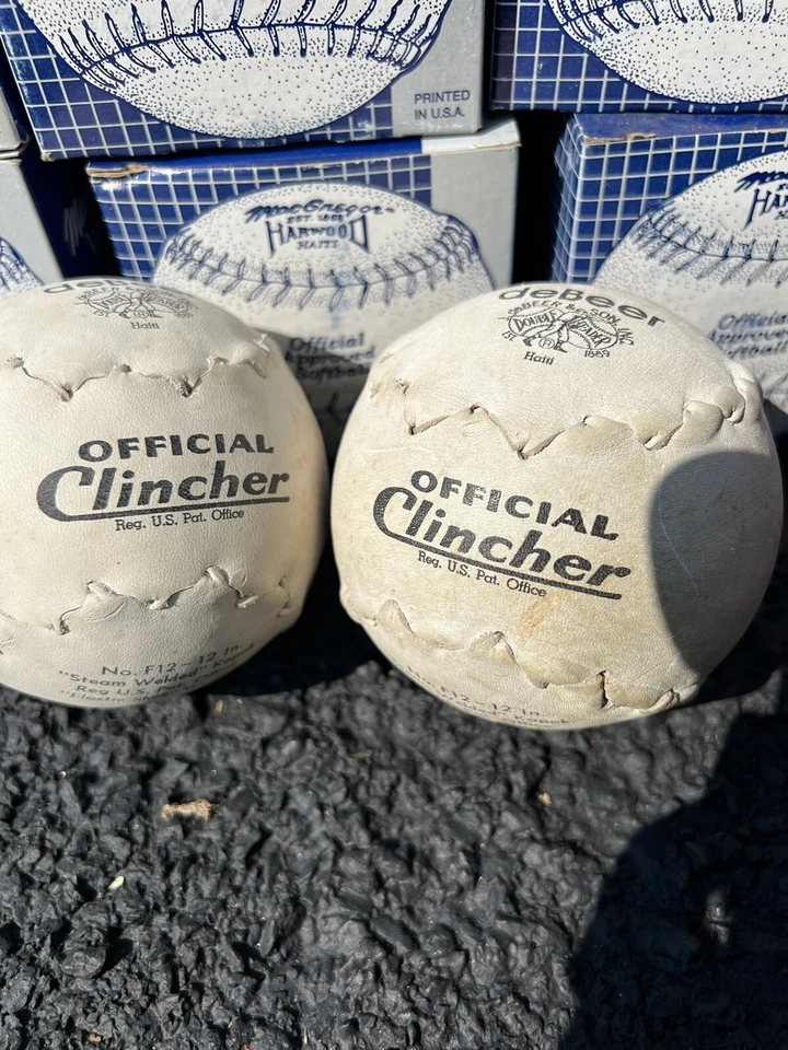 Lote de Softbol BallQube Debeer Macgregor (Leer Descripción) Foto 4 de 4