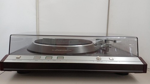 DENON DP-70M Direct Drive Turntable Manual Rare Bubinga Wood Fully Working - Picture 9 of 17