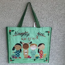 Reusable Grocery Bags Durable Multi Use Large Foldable Totes 19” x  17” x  7.5”