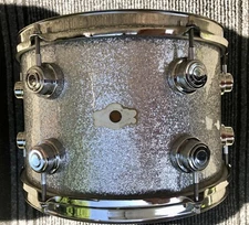Camco 12x8 Tom Drum LA Era Silver Sparkle
