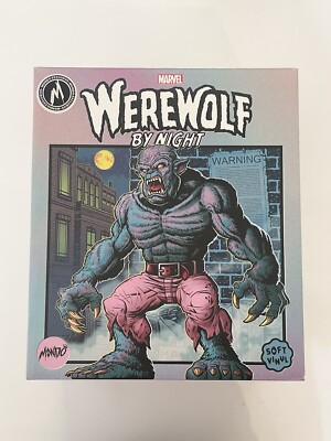 Mondo WEREWOLF BY NIGHT Psychedelic Variant James Groman Marvel Soft Vinyl